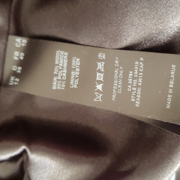 Wool Cashmere Blend Jacket - Picture 15 of 15